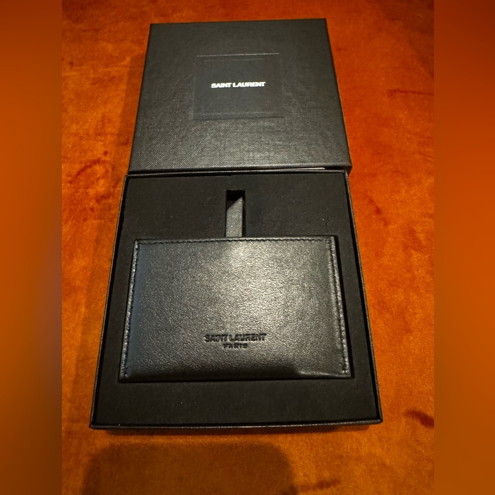 Saint Laurent Mirror Leather FOR YOU Case/ Card Holder